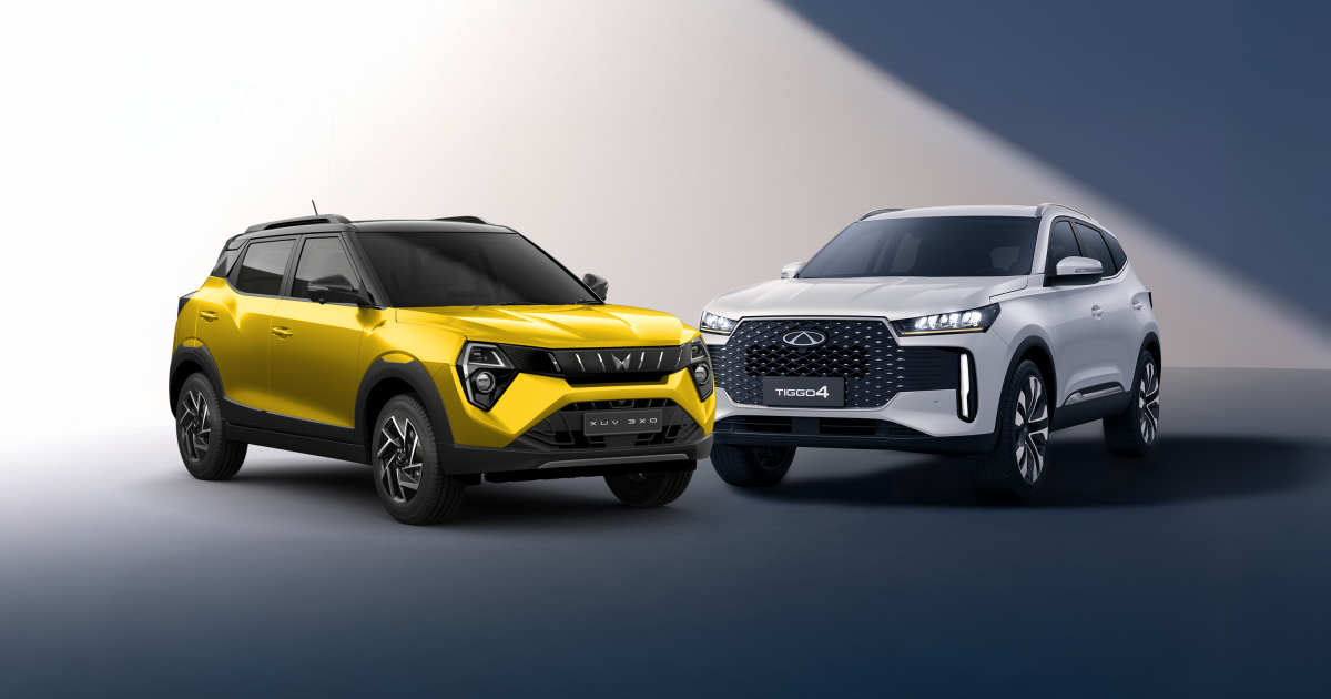 2025 Mahindra XUV 3×0 vs Chery Tiggo 4: Batalha de especificações