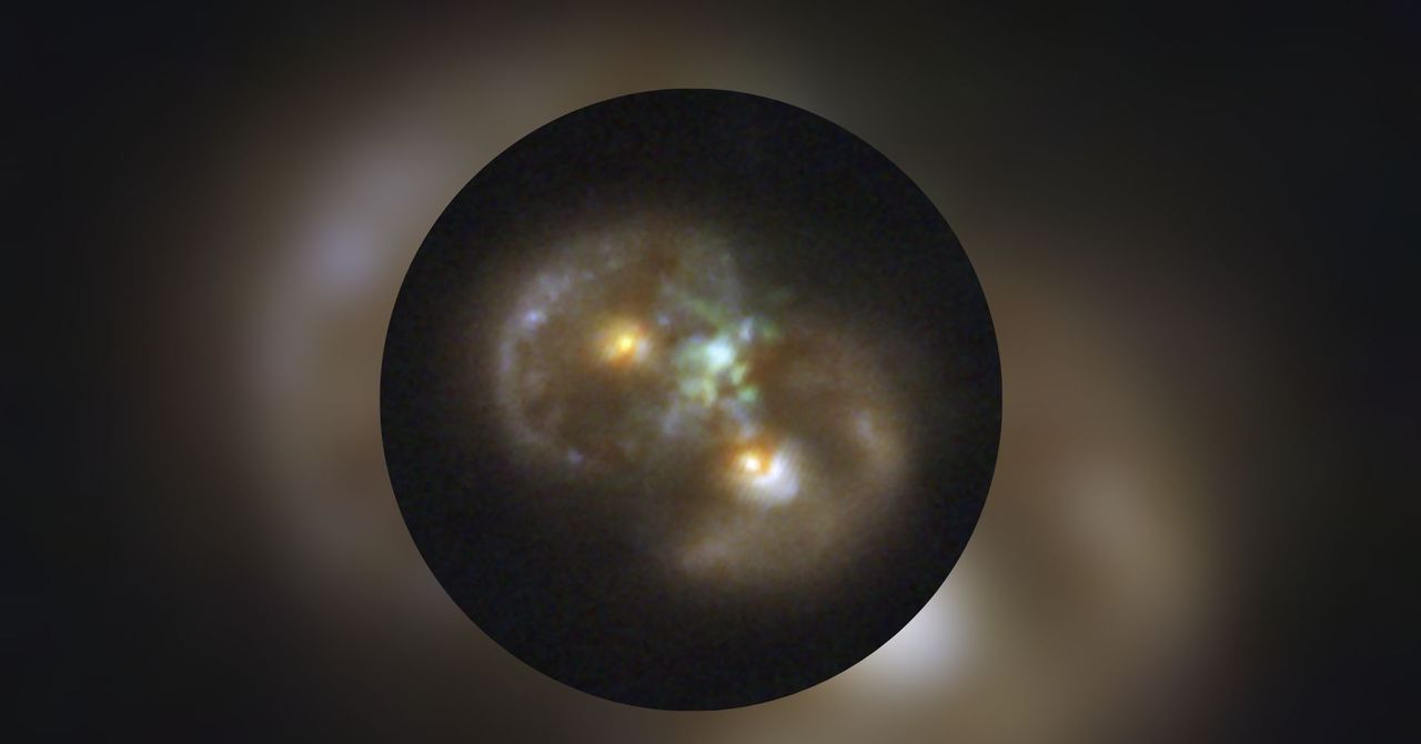 Recém -descoberto ‘Infinity Galaxy’ poderia provar como os antigos buracos negros supermassivos se formaram