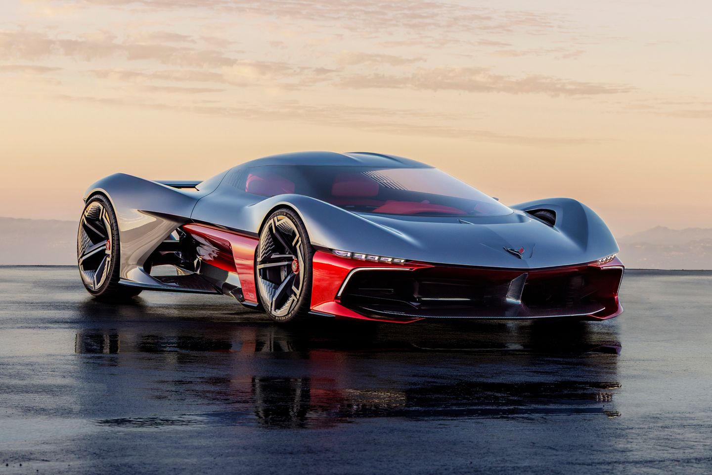 Novo conceito de Corvette tratado com californicação