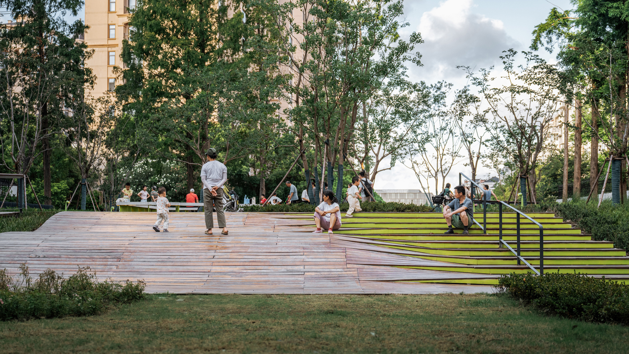 O design do deck / viascape