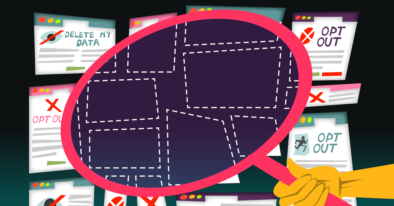 Os corretores de dados estão escondendo suas páginas de exclusão da pesquisa do Google