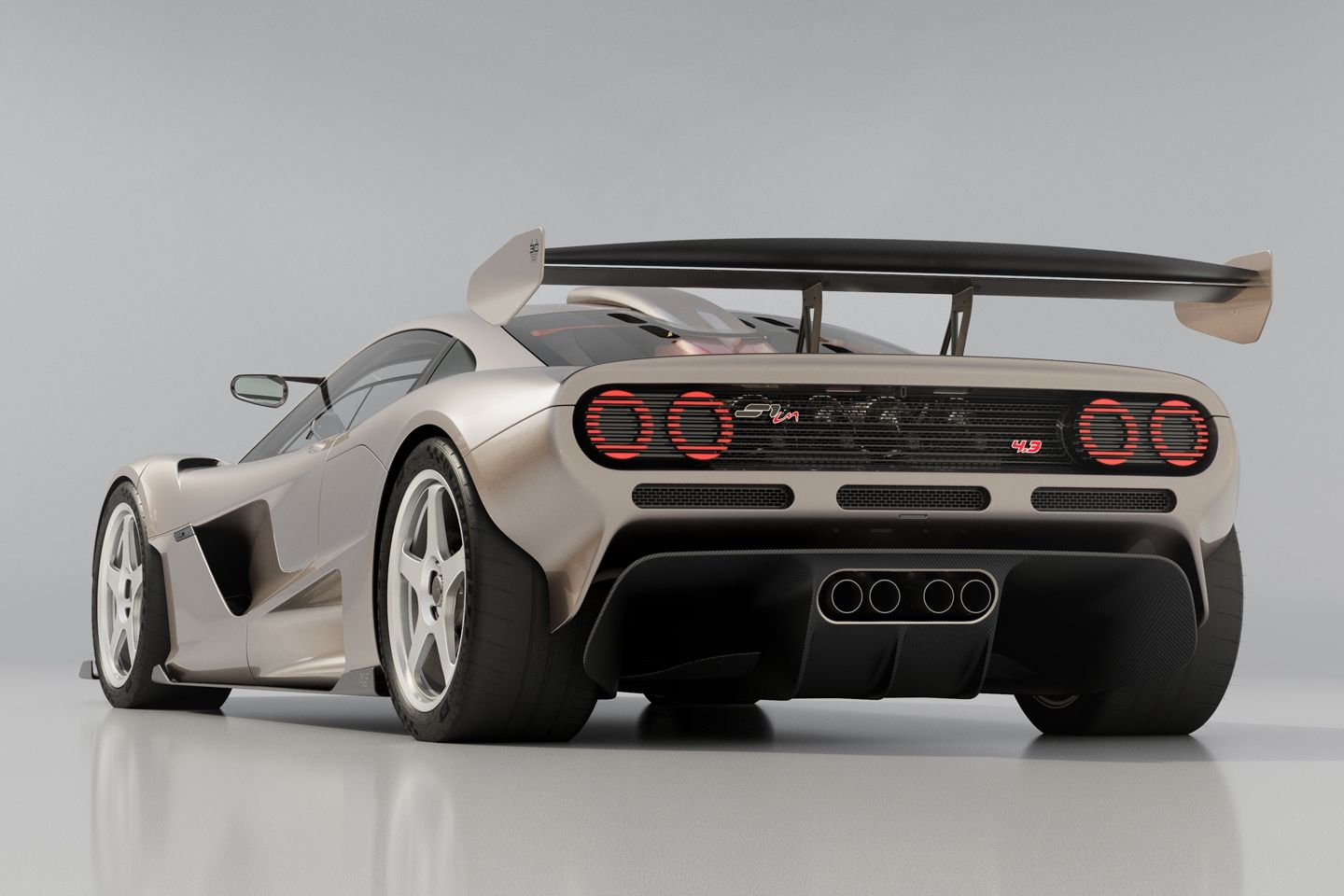 GMA sopra mentes com homenagem a cinco carros a F1 LM