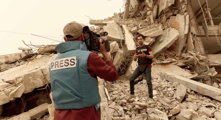 Ataque a hospital em Gaza mata pelo menos 20 incluindo cinco jornalistas