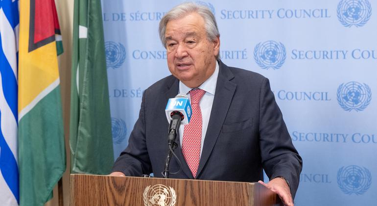 Guterres vê etapa nova e perigosa com expansão de ações militares em Gaza 