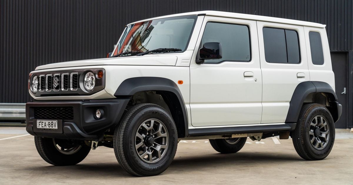 Suzuki Jimny Stop-Sale levantou, currículo de entregas australianas