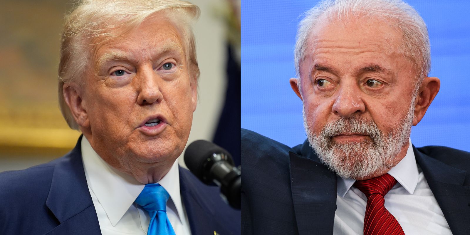 Trump diz que Lula pode ligar para ele quando quiser