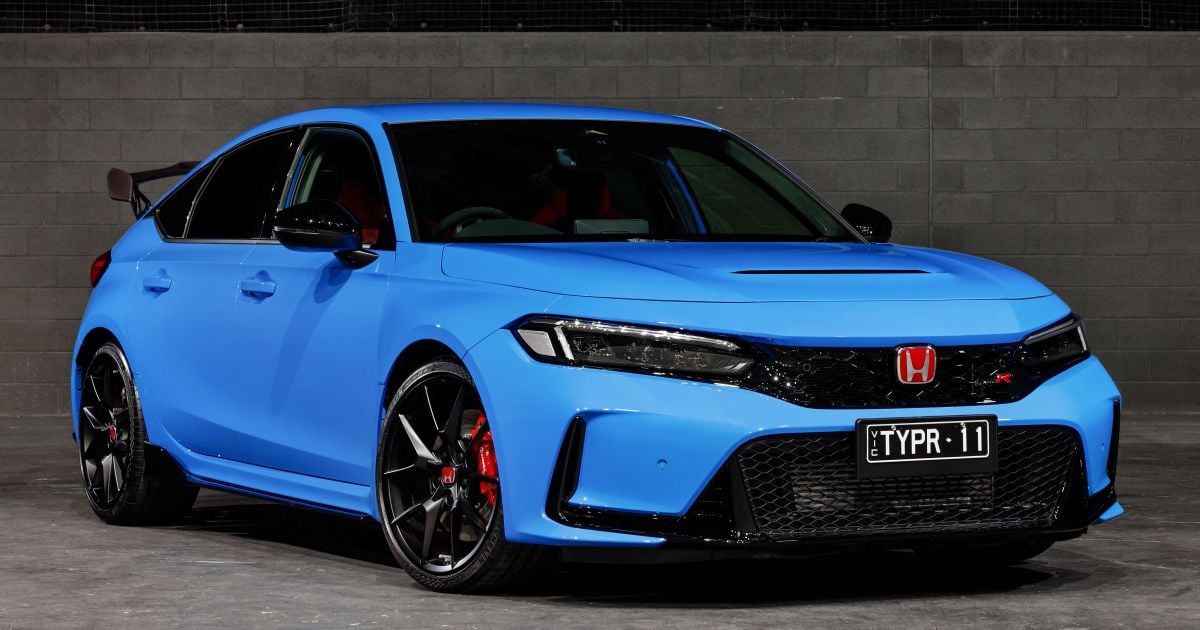 Honda Civic Type R é mais caro, mas agora vem em um azul bonito