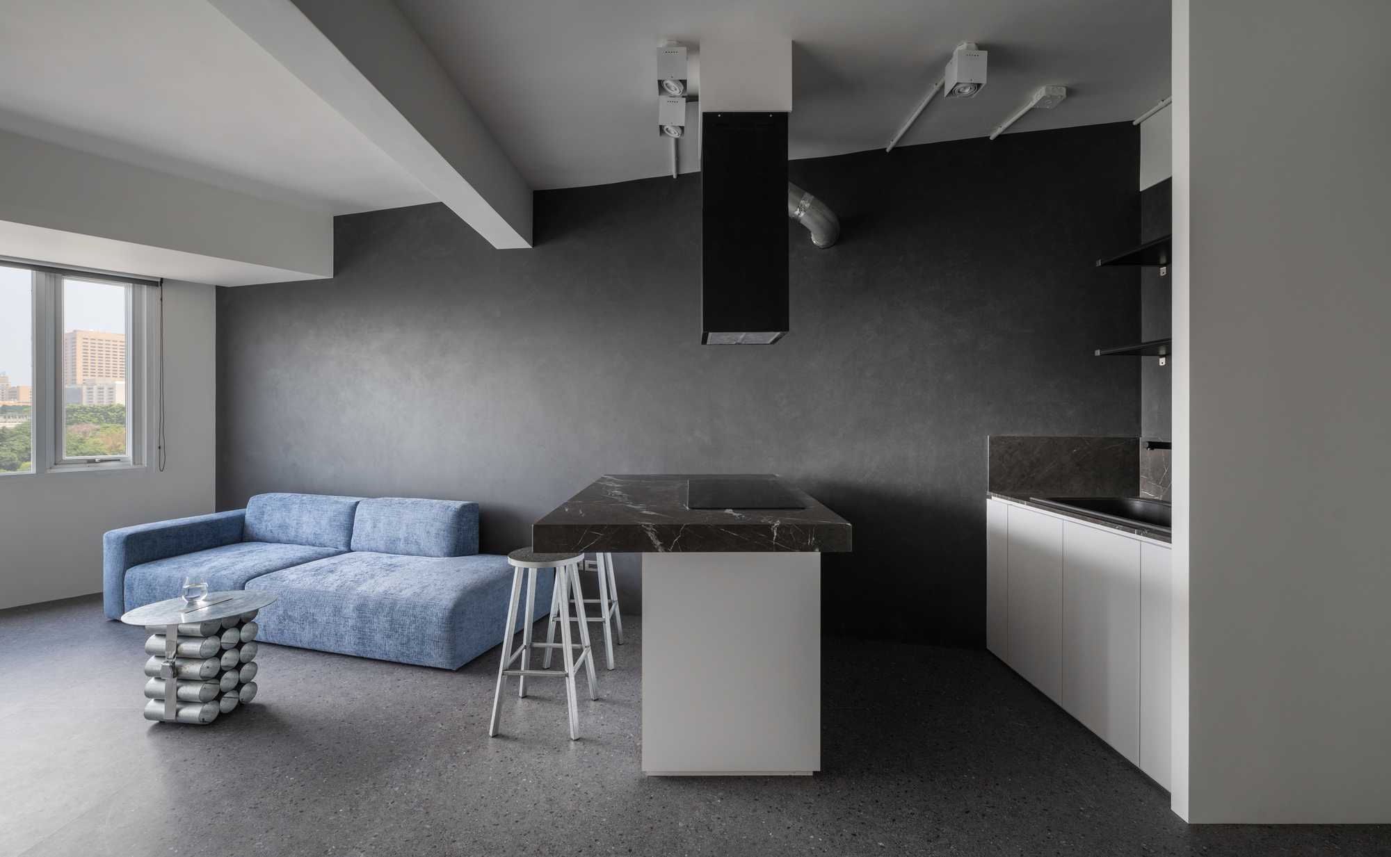 Design de apartamento / grau Wu Wei