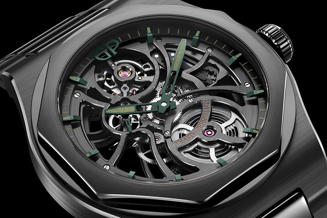 Girard-Perregaux & Aston Martin parceiro para este relógio de esqueleto de cerâmica de cerâmica negra