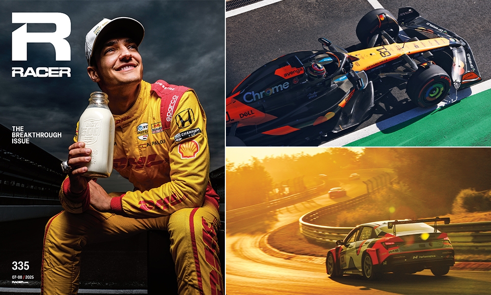 Nova revista Racer coloca Palou, Piastri aos holofotes