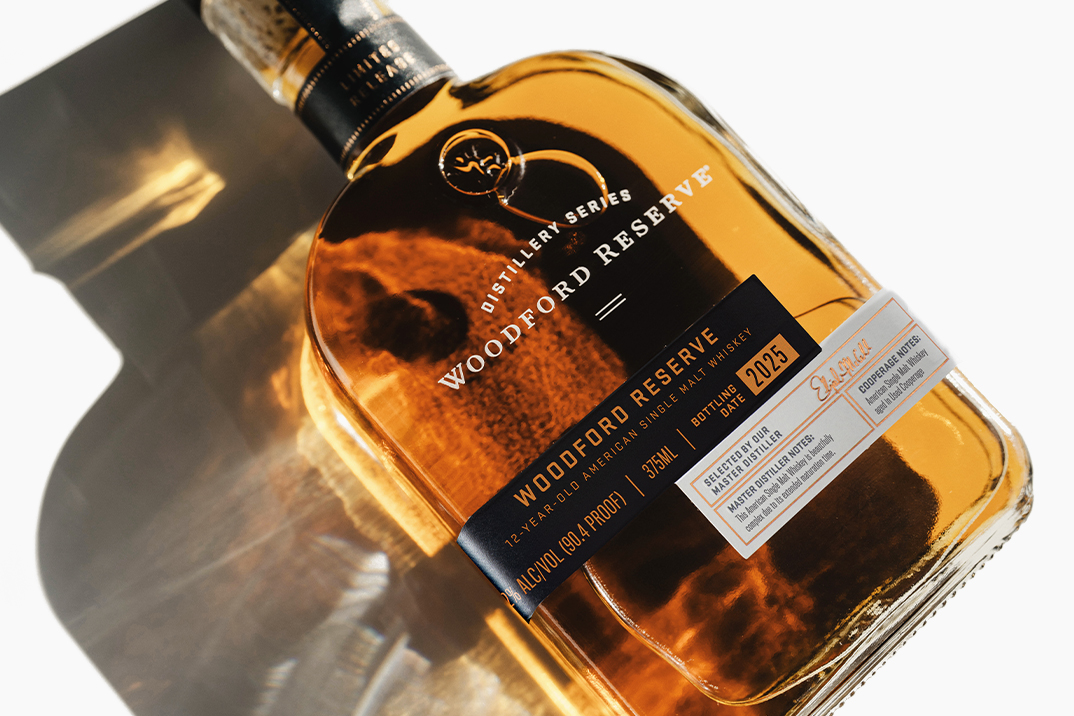 O primeiro solteiro americano de Woodford Reserve é um uísque de 12 anos