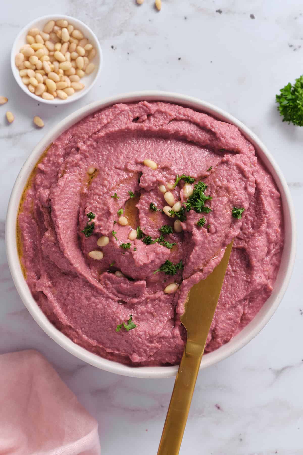 Receita de Hummus de beterraba – Fitness Faith Faith