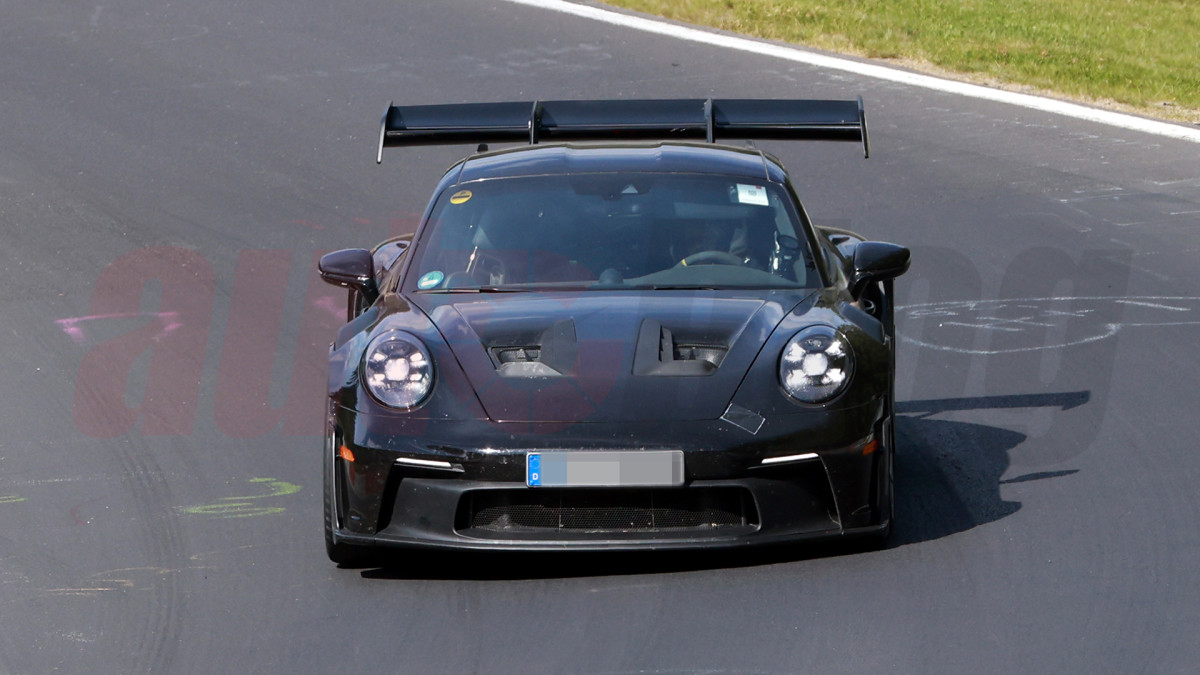 Spied: Facelifted 911 GT3 RS poderia ocultar o mais recente torção do trem de força da Porsche