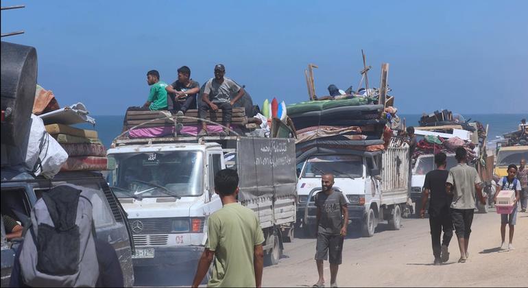 Equipes da ONU pedem cessar-fogo em Gaza, em meio a anúncio de plano de paz