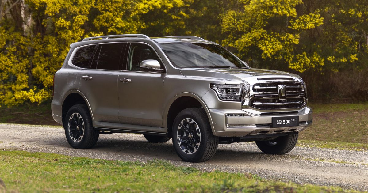 2026 GWM Tank 500 PHEV detalhado para a Austrália, e Ford e Toyota não têm resposta
