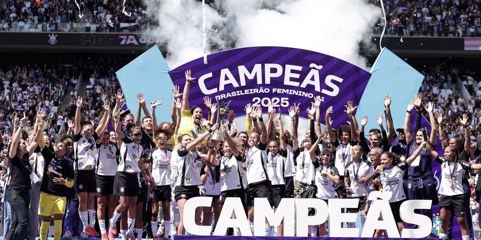 Corinthians vence Cruzeiro e conquista o hepta do Brasileirão Feminino