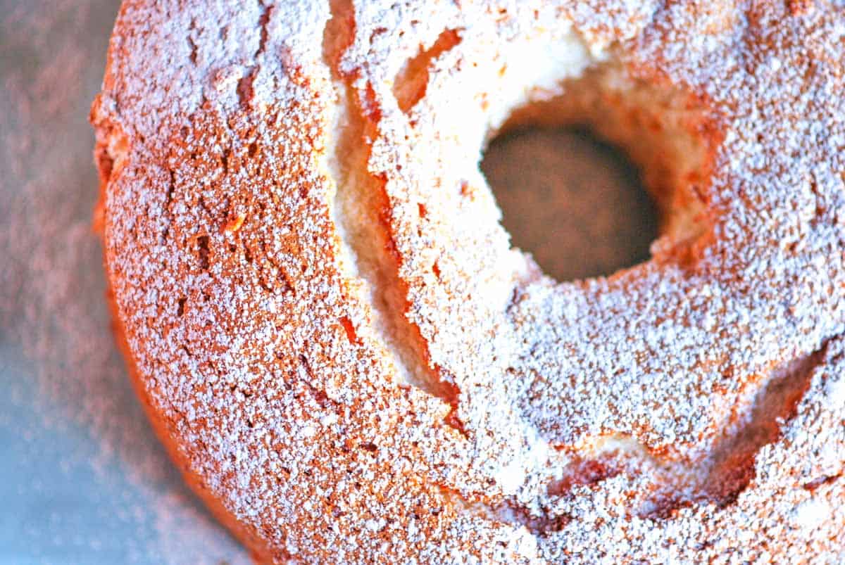 Receita de bolo de comida de anjo caseiro