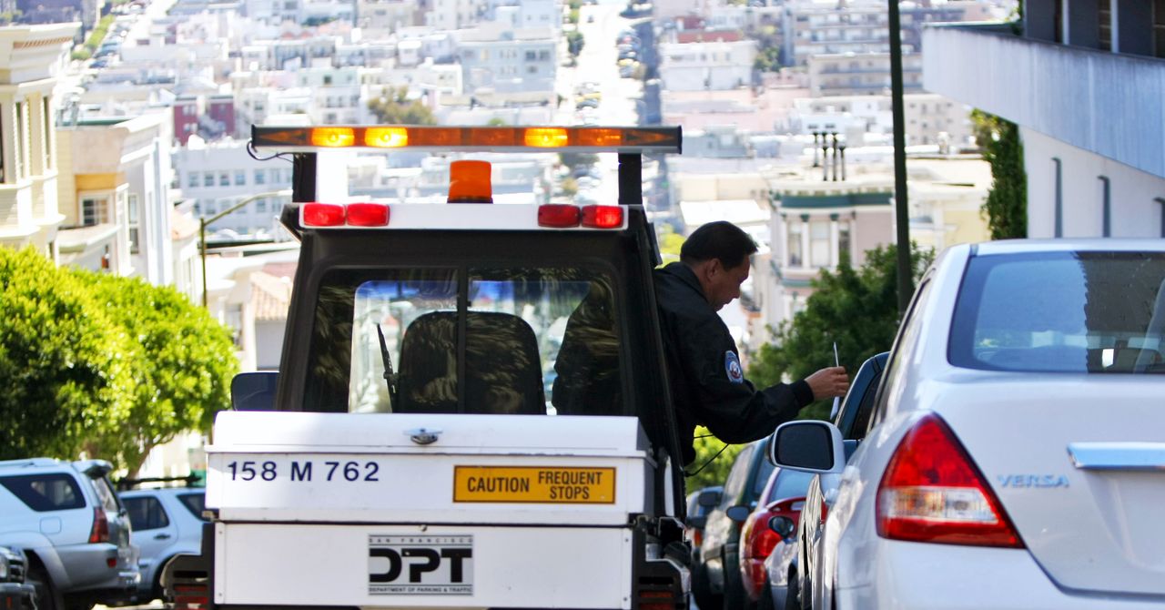Para uma manhã gloriosa, um site salvou São Francisco de multas de estacionamento