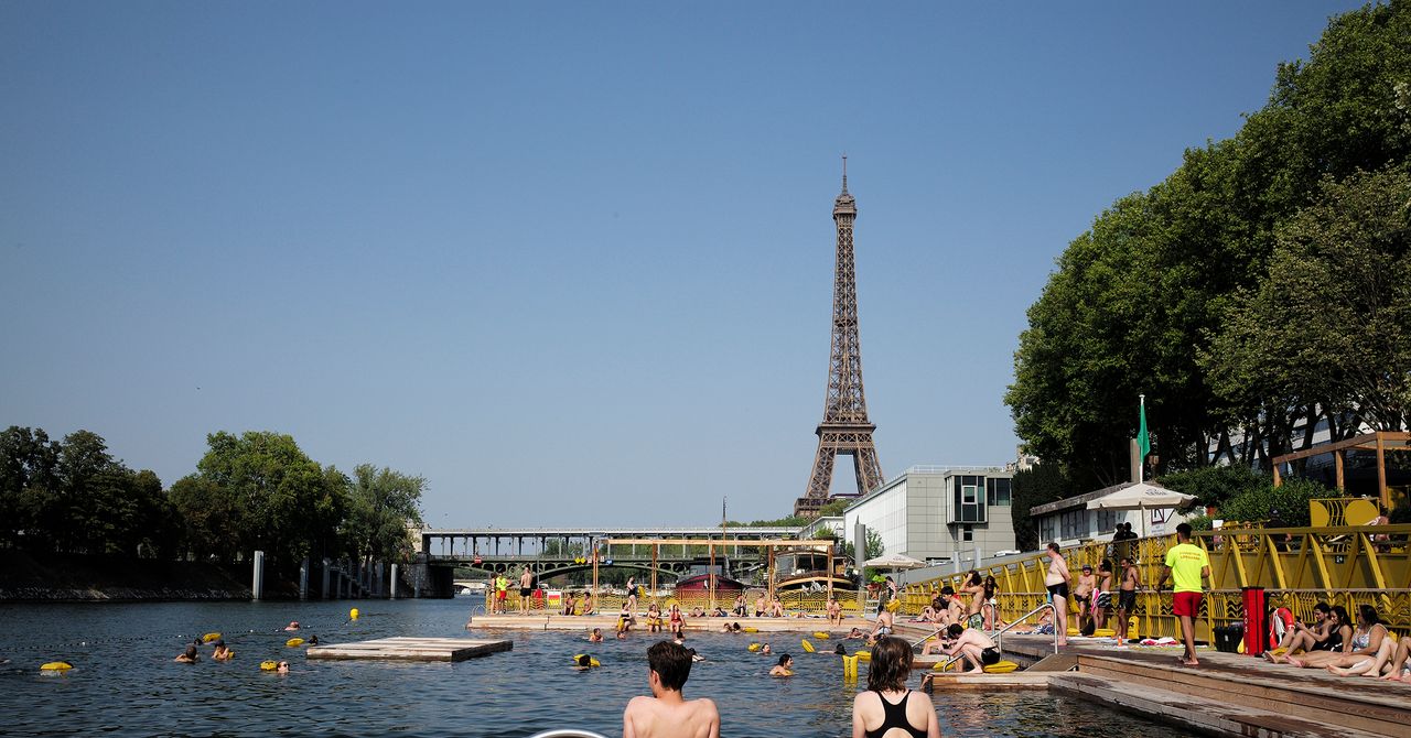 ‘As pessoas estão tão orgulhosas disso’: como o rio e o lago a água está refrescando edifícios