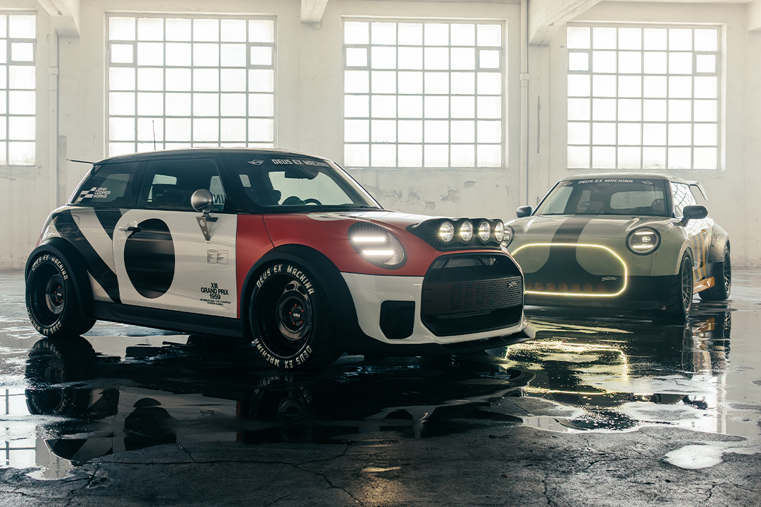 Mini e deus ex machina empurram esportes a motores e cultura de surf para conceitos JCW pontuais