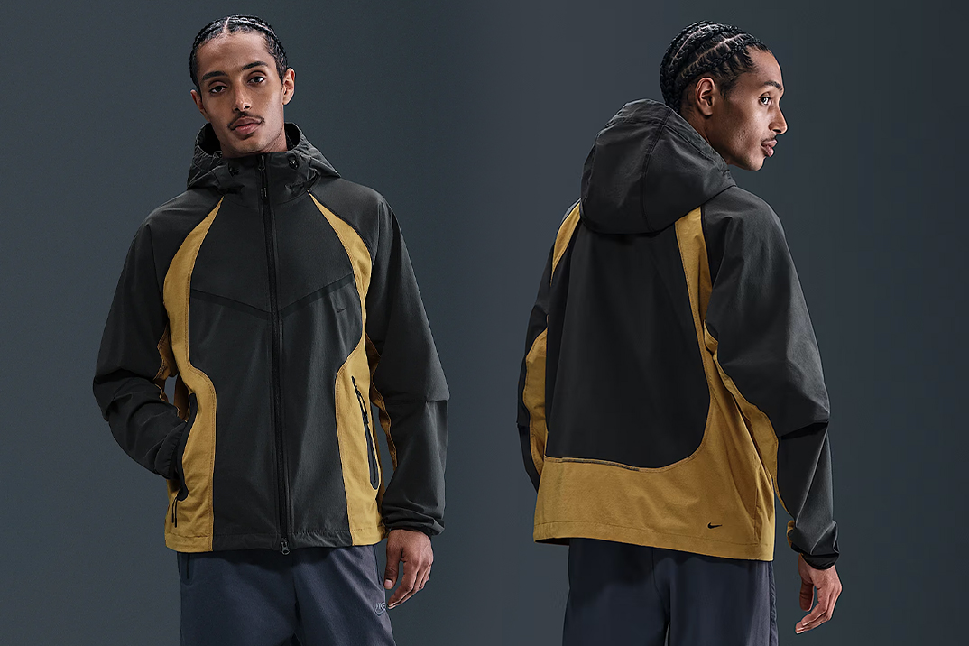 O Windrunner Tech de Block Color da Nike equilibra proteção meteorológica e estilo cotidiano