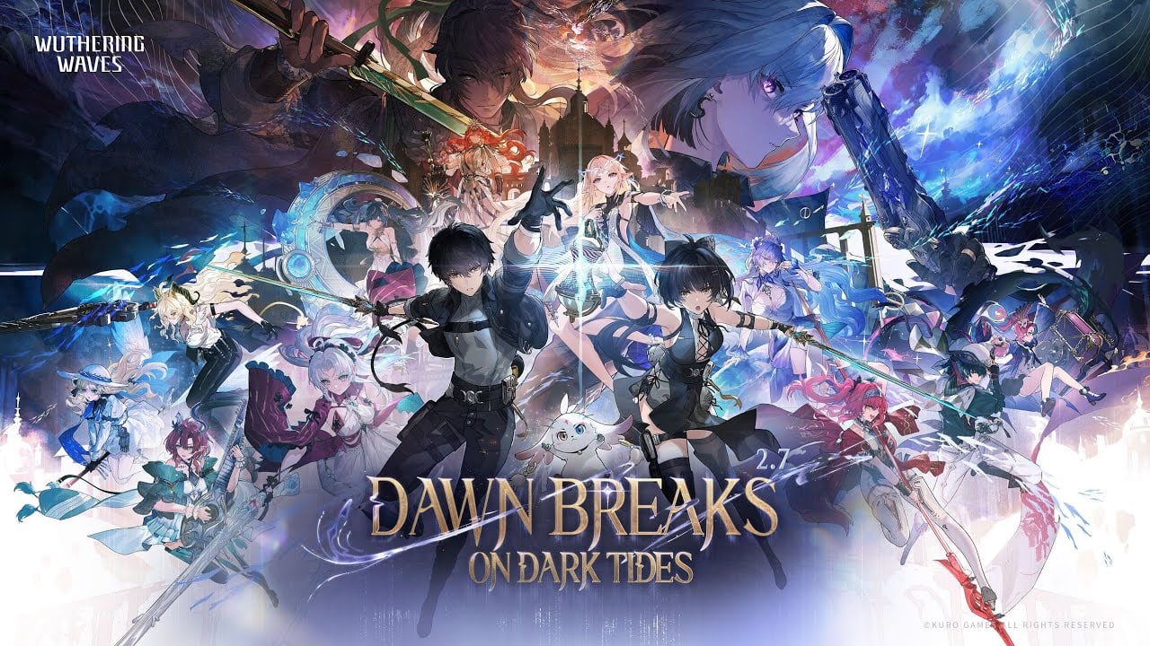 Wuthering Waves Versão 2.7 Atualização ‘Dawn Breaks On Dark Tides’ Lanços 9 de outubro