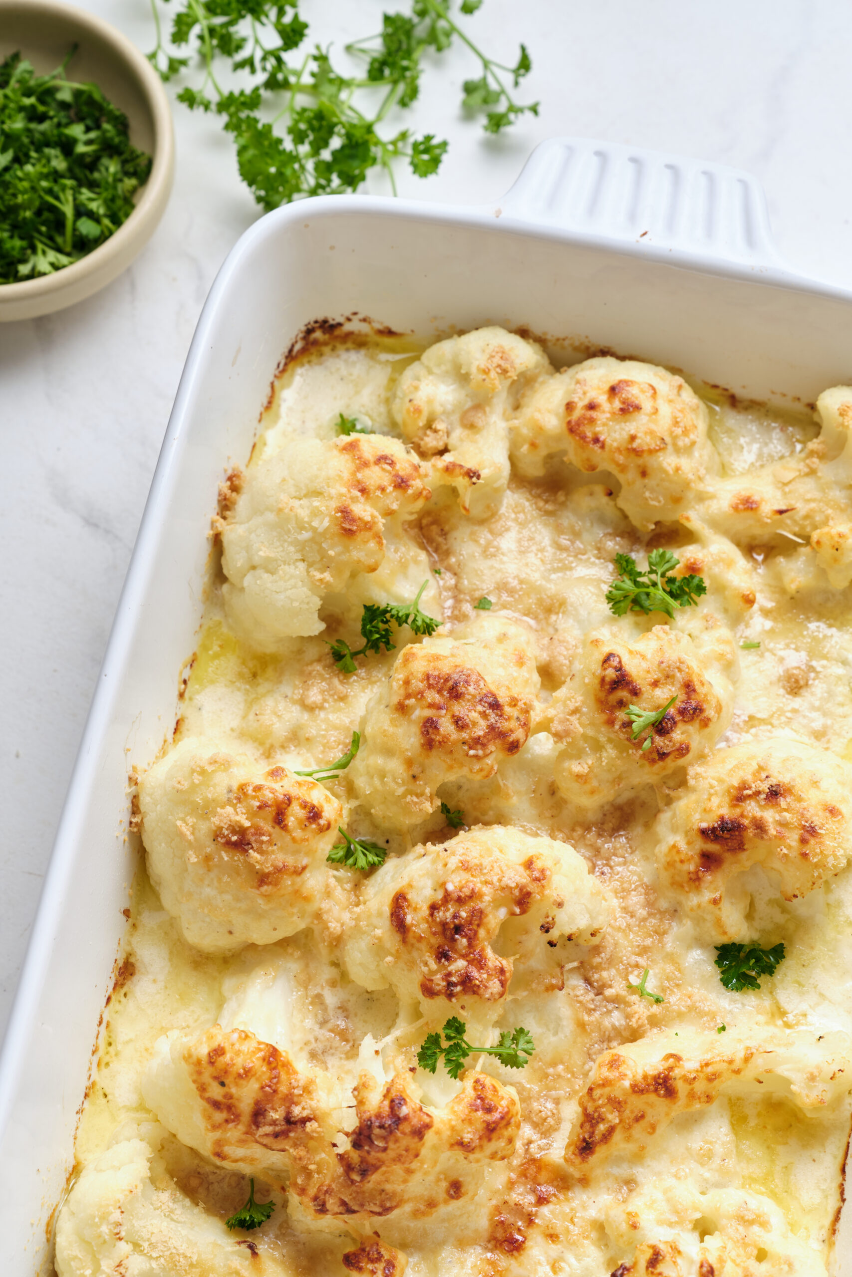 Gratinada de couve -flor – Fitness Faith Faith