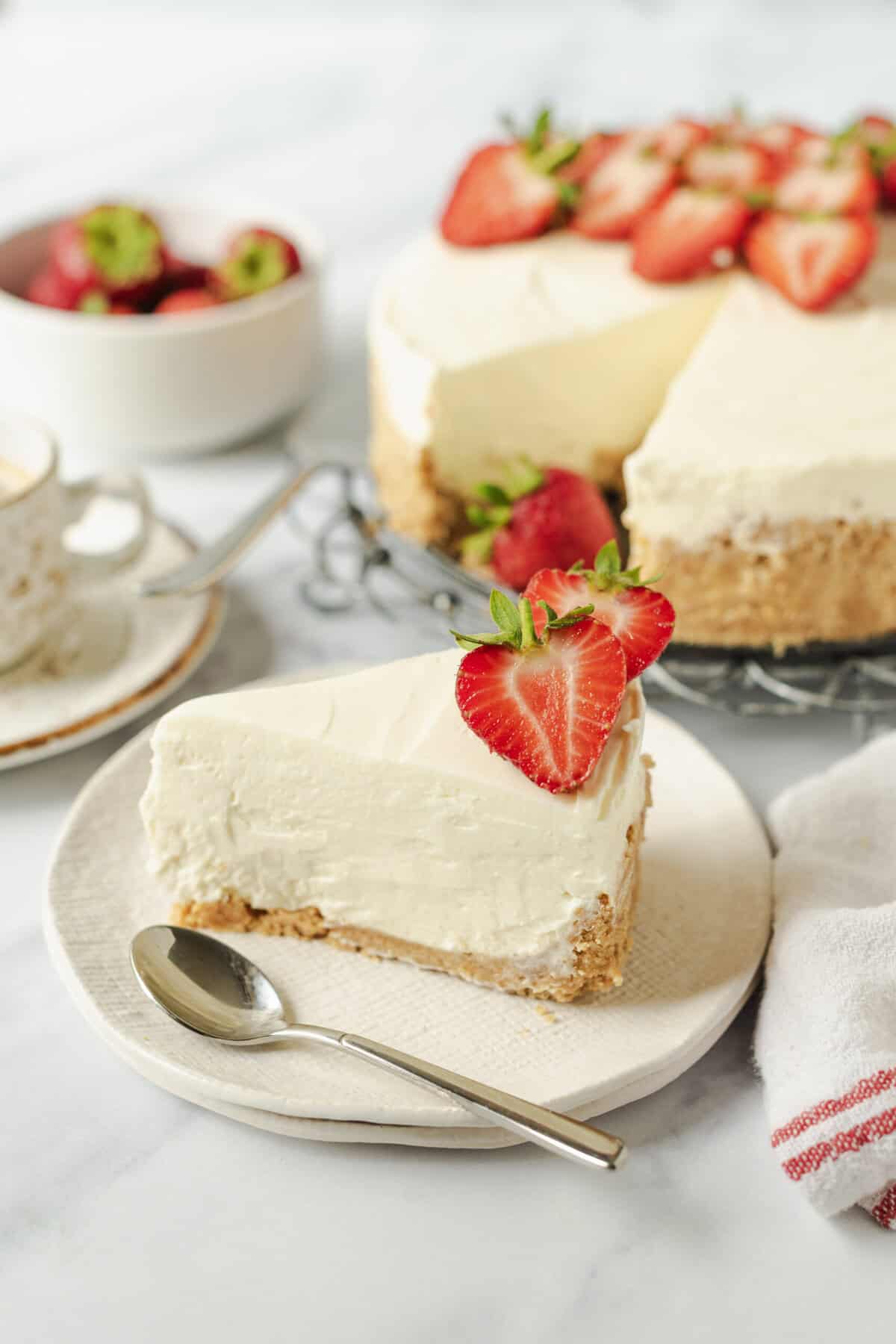 Receita de cheesecake sem bolos – Fitness Faith Faith