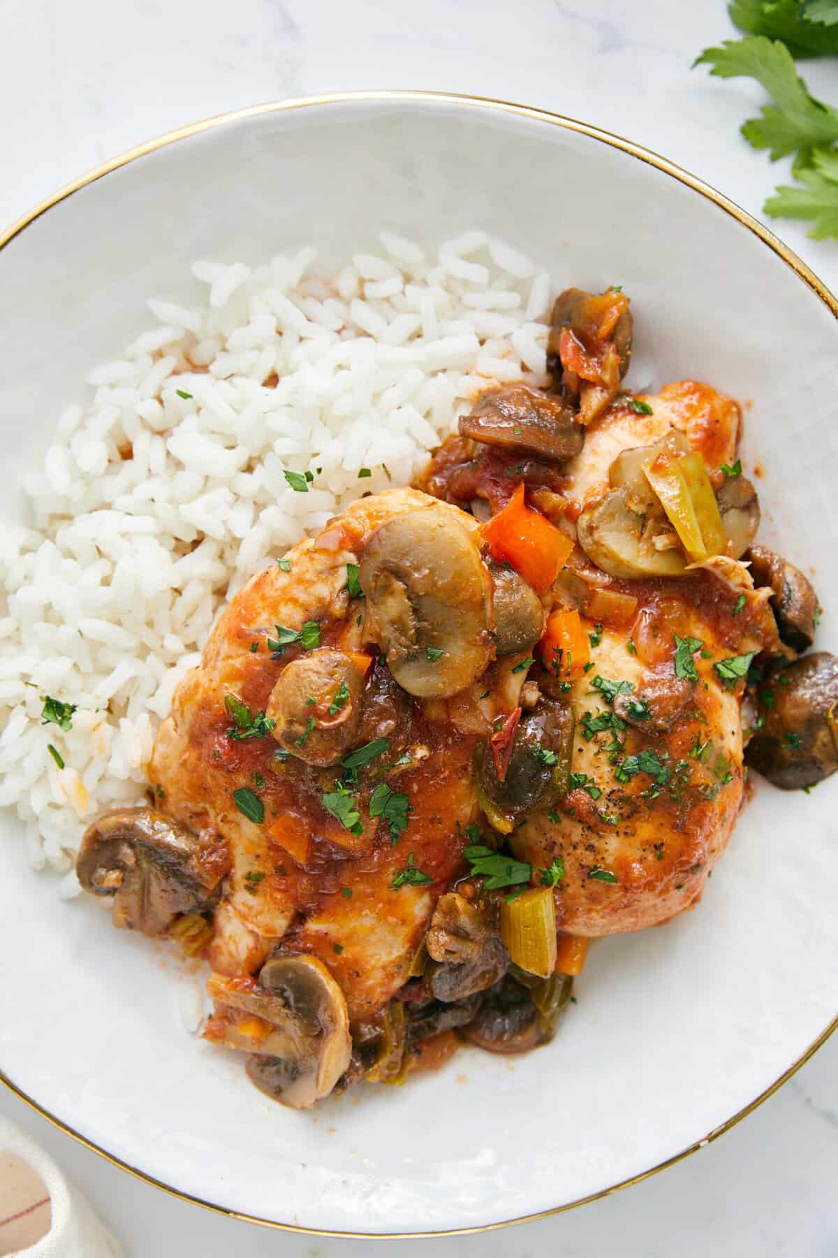 Cacciatore de frango com cofre -lento – Fitness Faith Faith