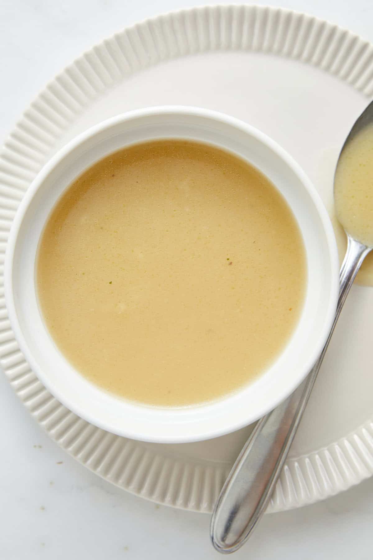 Molho de veludo – fé de fé de alimentos