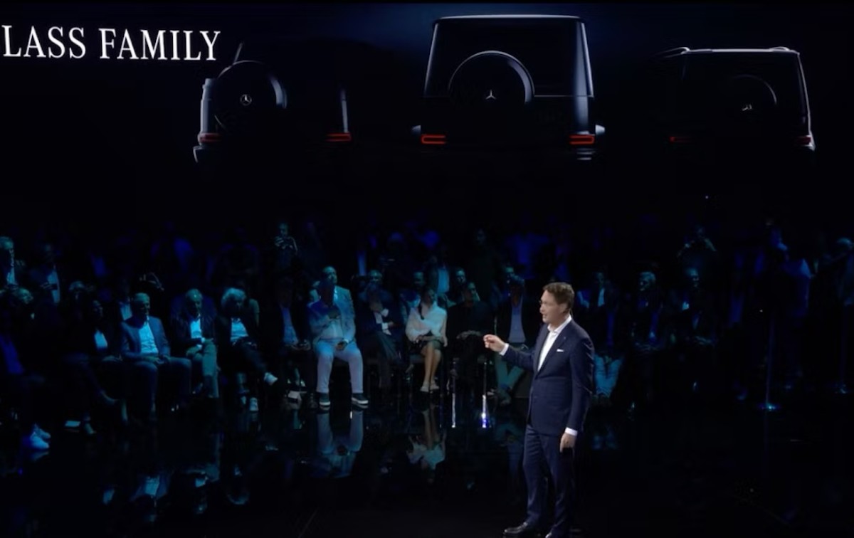 O bebê de Mercedes será totalmente novo, mas ainda um G-Wagen