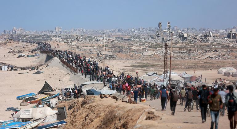 ONU pede que cessar-fogo sirva para restaurar dignidade humana em Gaza