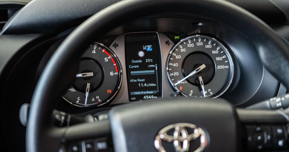 Interior da Toyota HiLux 2026 vazou
