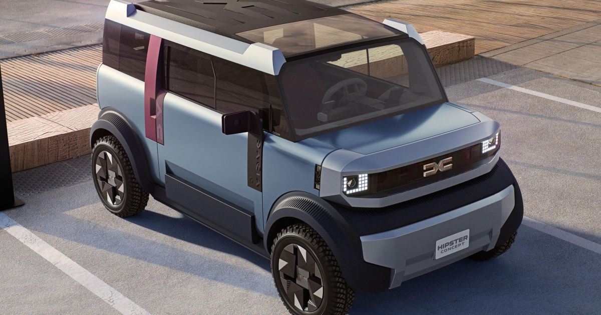 Dacia Hipster: Tiny EV Concept tira o automobilismo de volta ao básico