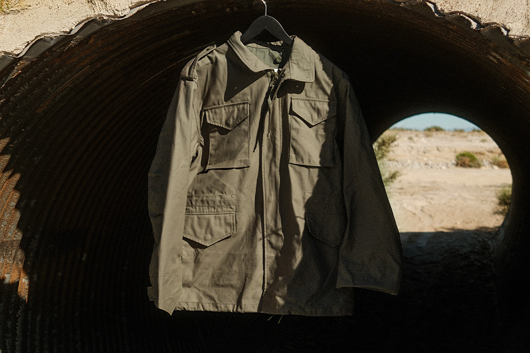 Prática: Análise da jaqueta de campo Alpha Industries M-65