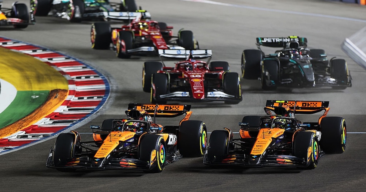 McLaren responsabiliza Norris pelo contato com Piastri em Cingapura