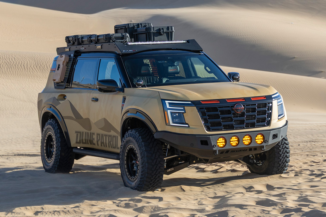 Nissan construiu uma armada pronta para Baja com protótipo de peças off-road NISMO para SEMA