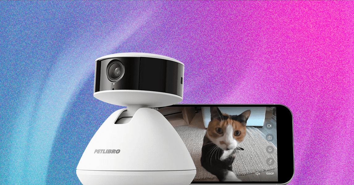 Petlibro Scout Smart Camera: preenchido com os dois recursos e torções