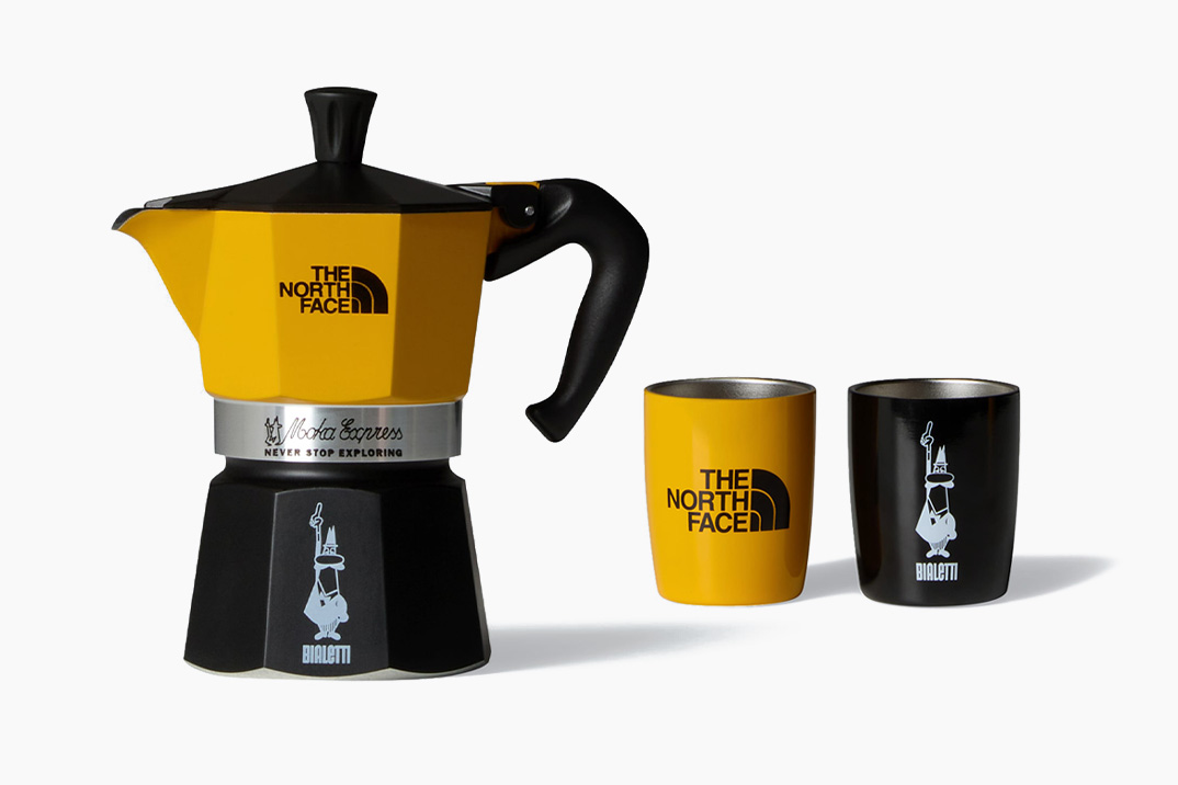 Esta colaboração Bialetti x The North Face transforma o pote Moka clássico em um sertão essencial