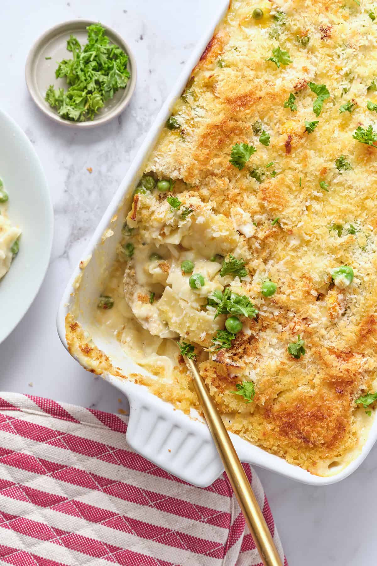 Caçarola de macarrão de frango – Fitness Faith Faith