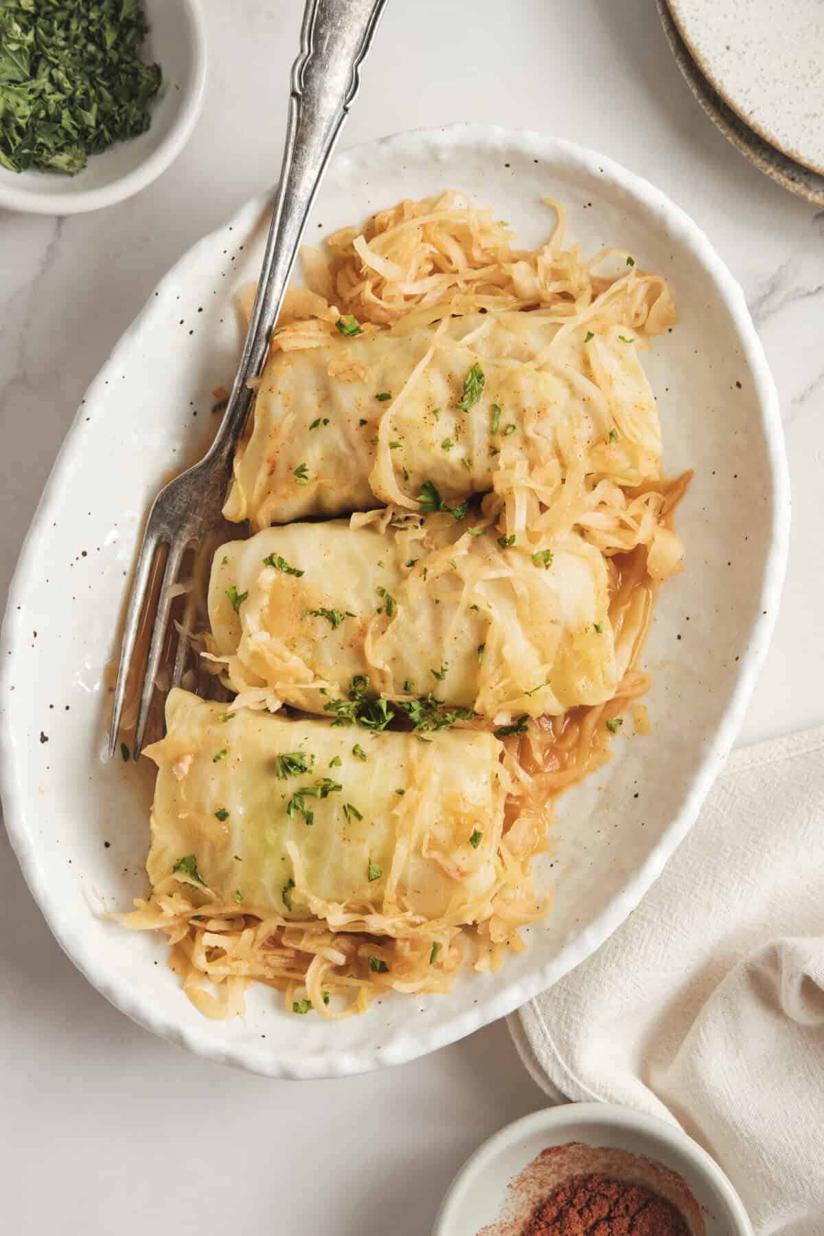 Repolho recheado húngaro – fé de alimento fé fitness