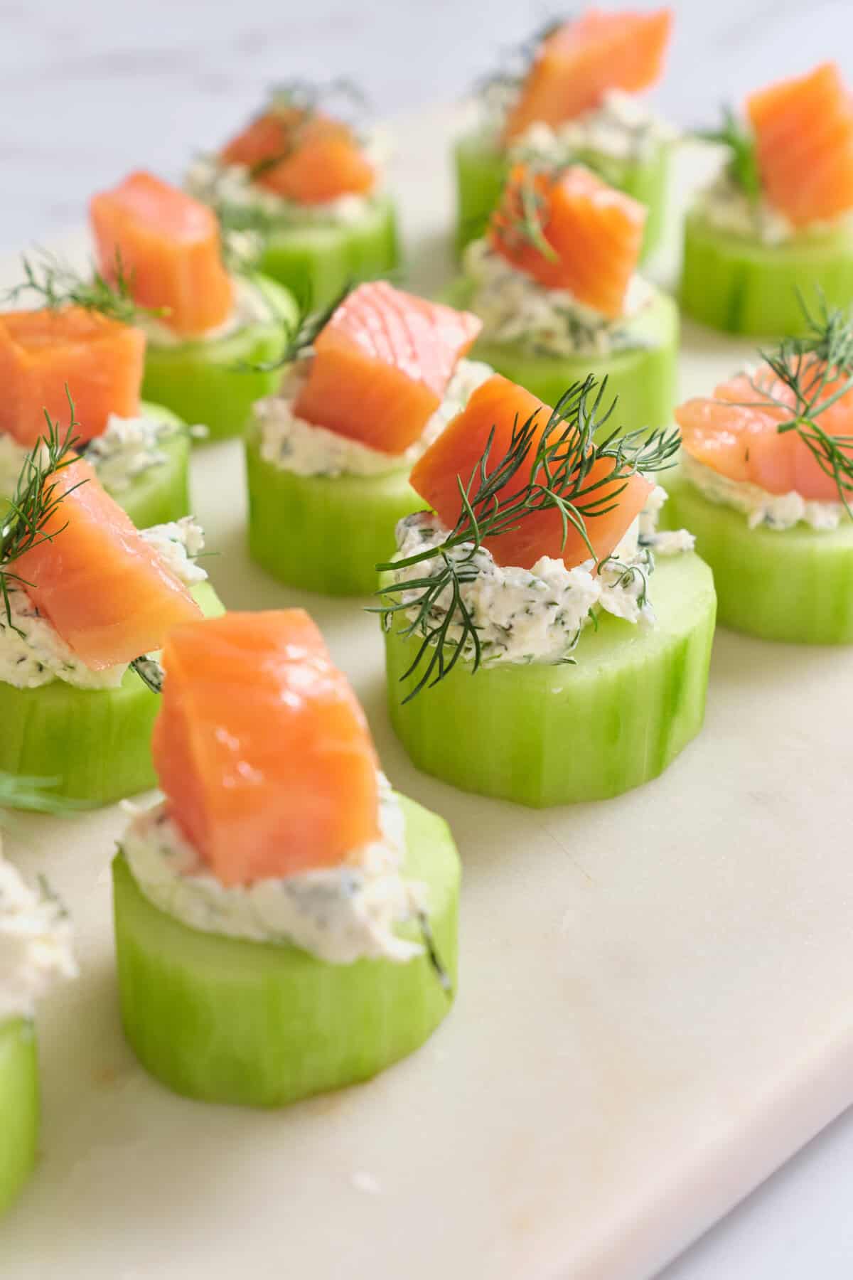 Aperitivo de salmão defumado – fé de alimentos fé fitness