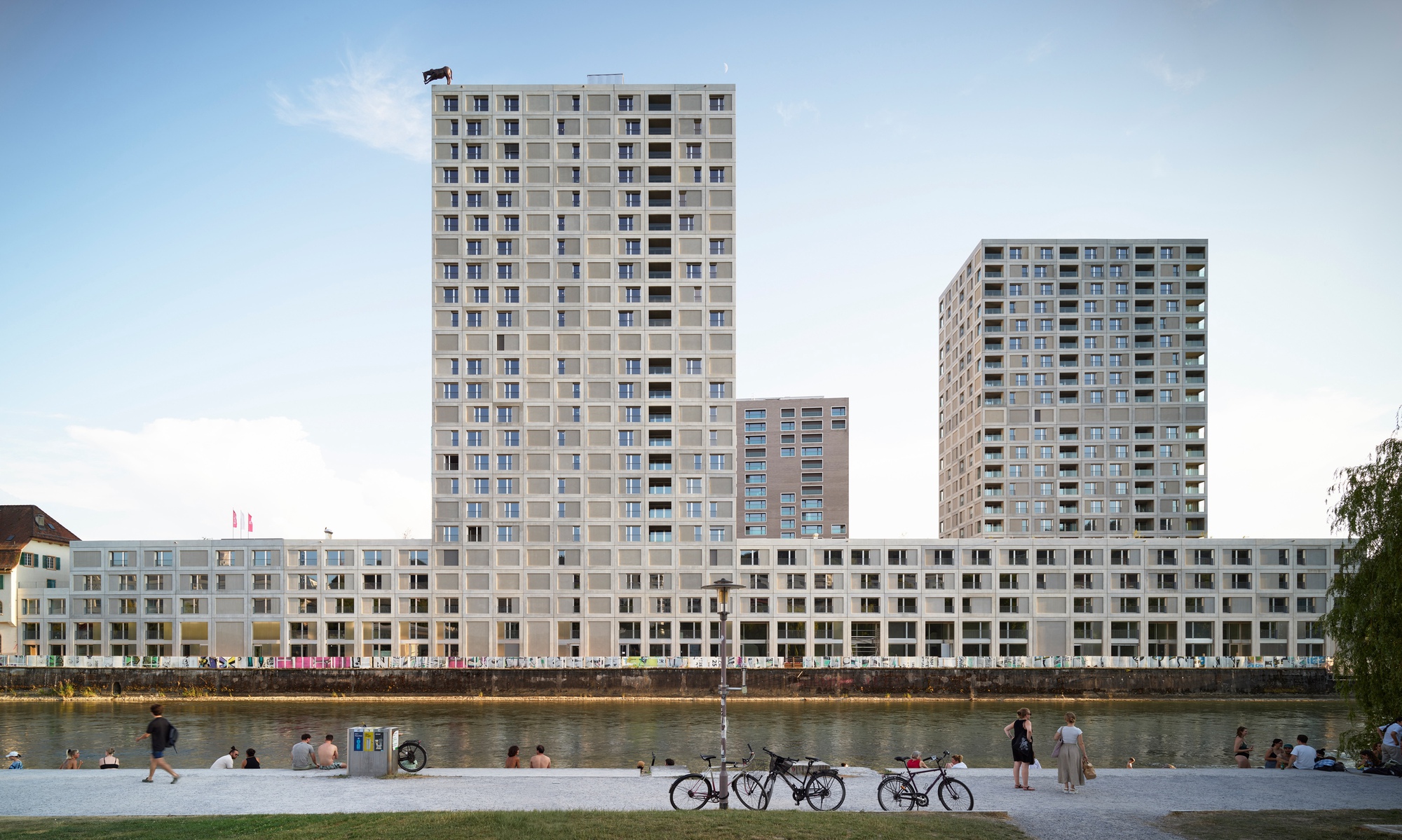 Depot Hard High-Rise Ensemble / Morger Partner Architekten