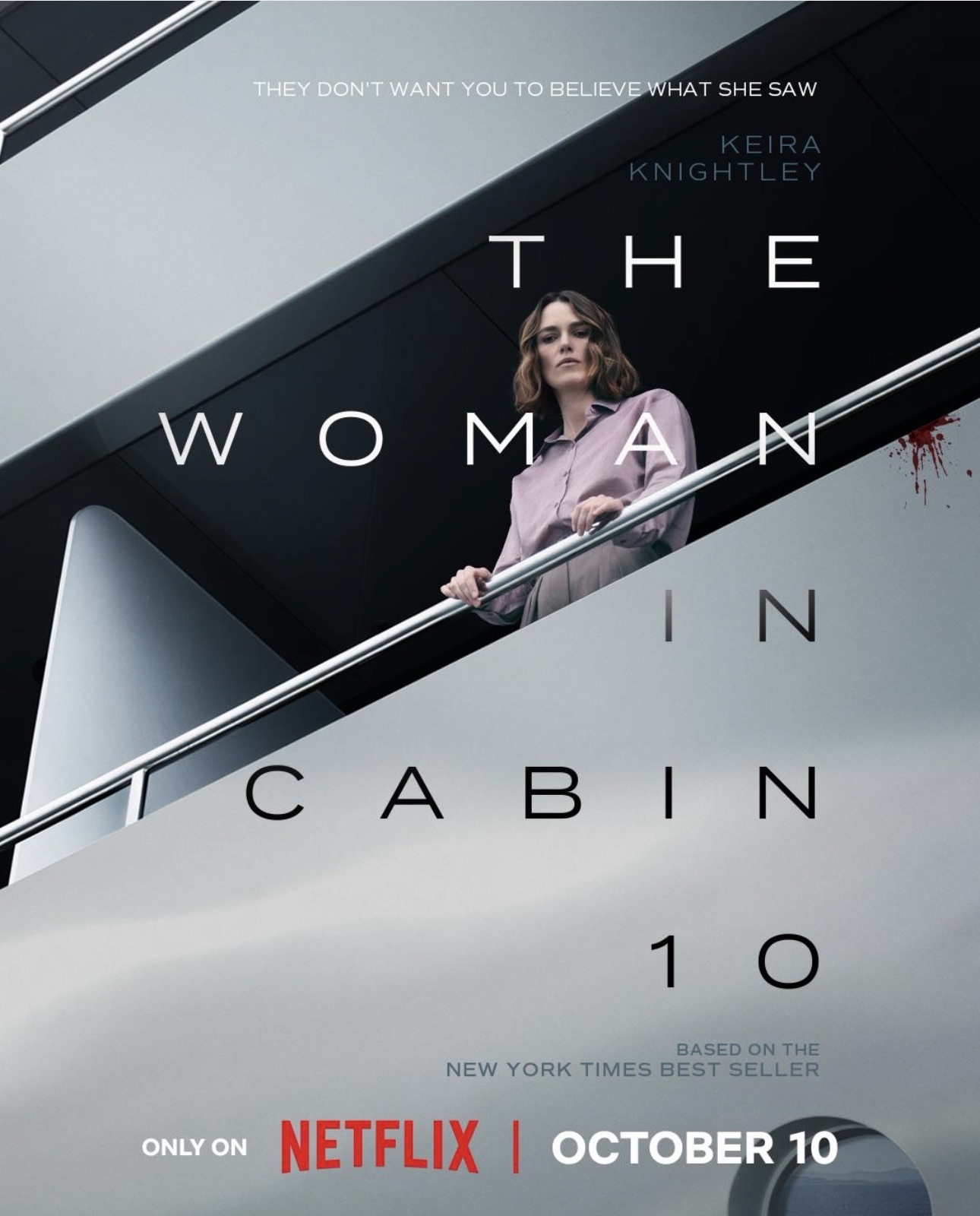 Crítica do filme: Keira Knightley brilha em “The Woman in Cabin 10” – Uma viagem de suspense pela paranóia e decepção