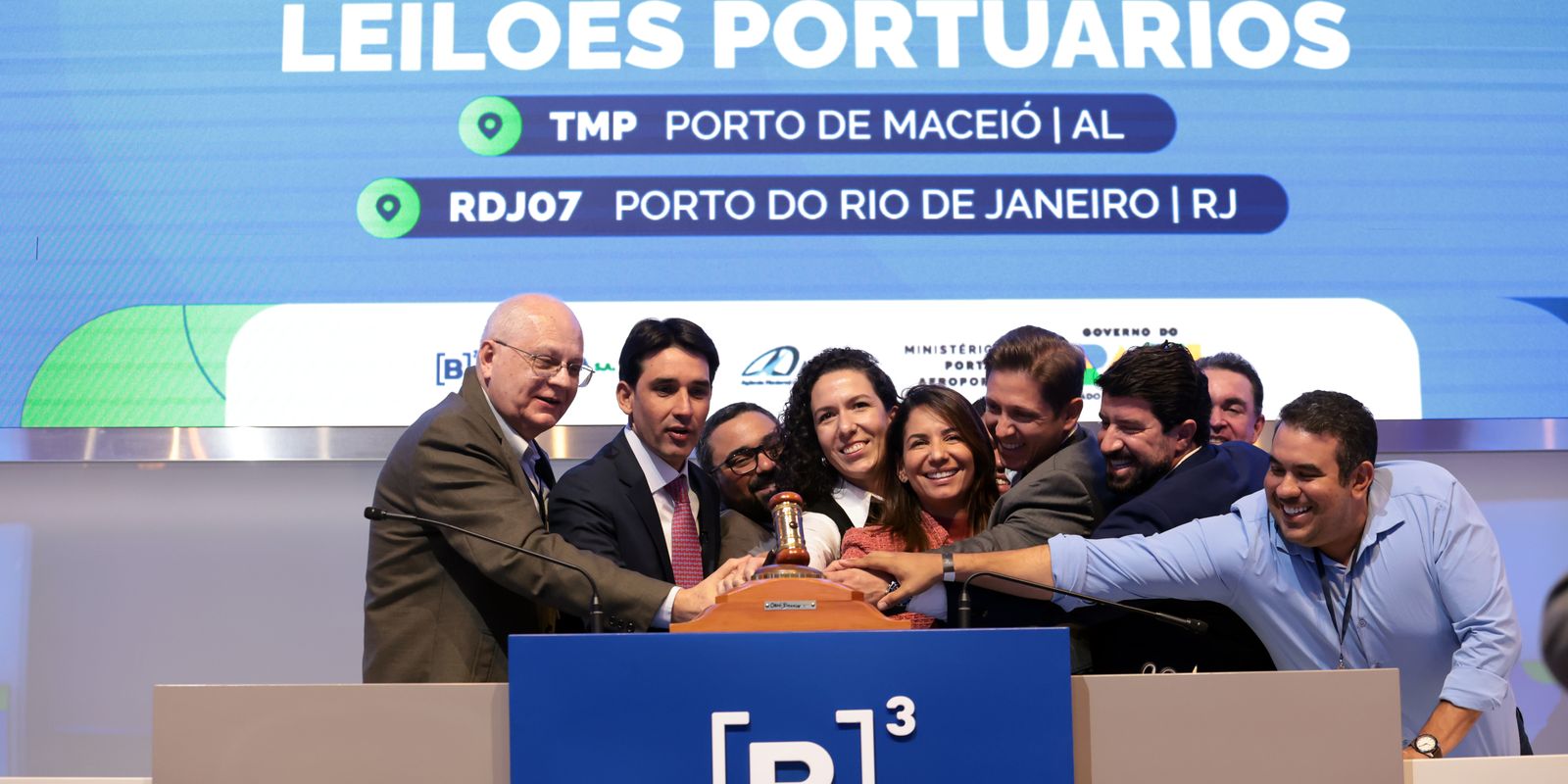 Petrobras e Britto-Macelog vencem leilões realizados hoje na B3 em SP