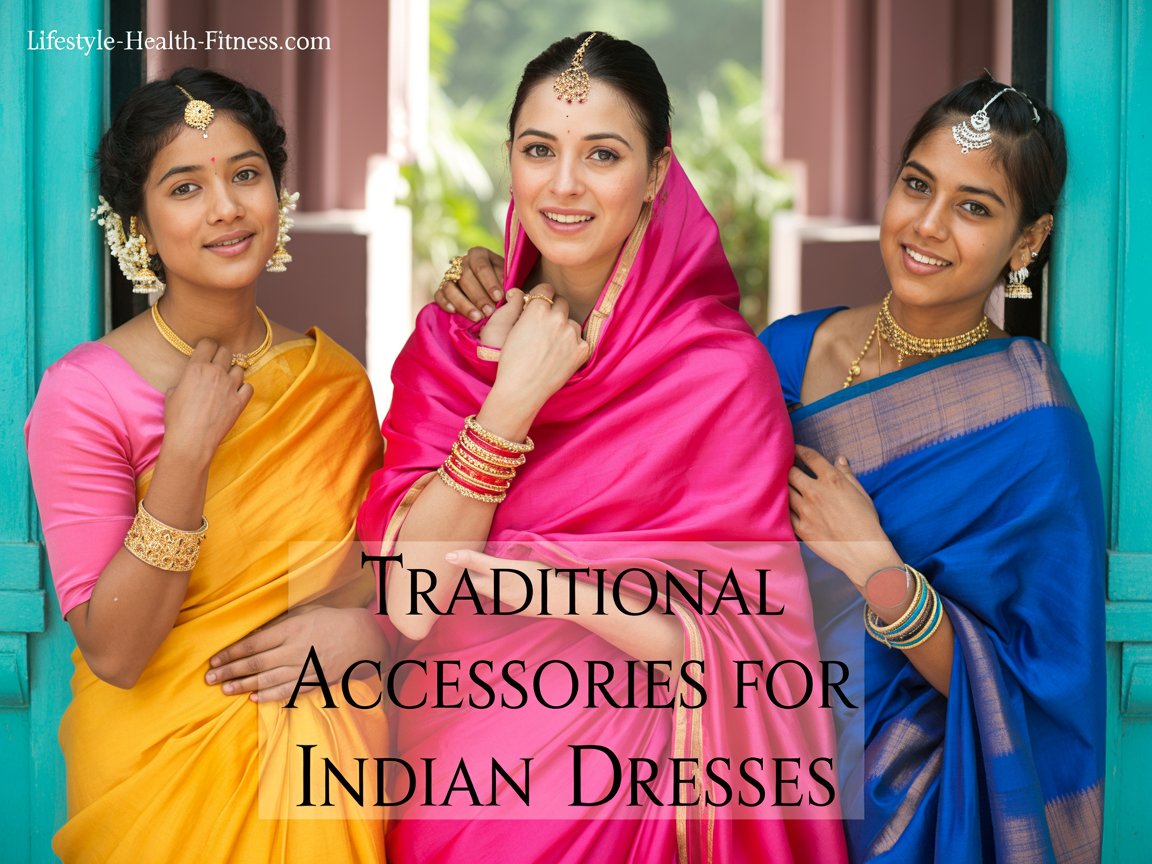 Acessórios tradicionais para vestidos indianos parecem incríveis