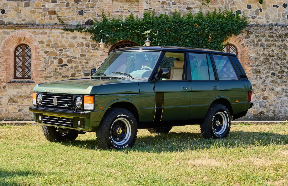 Apenas 15 deste elegante Range Rover Classic italiano existirão