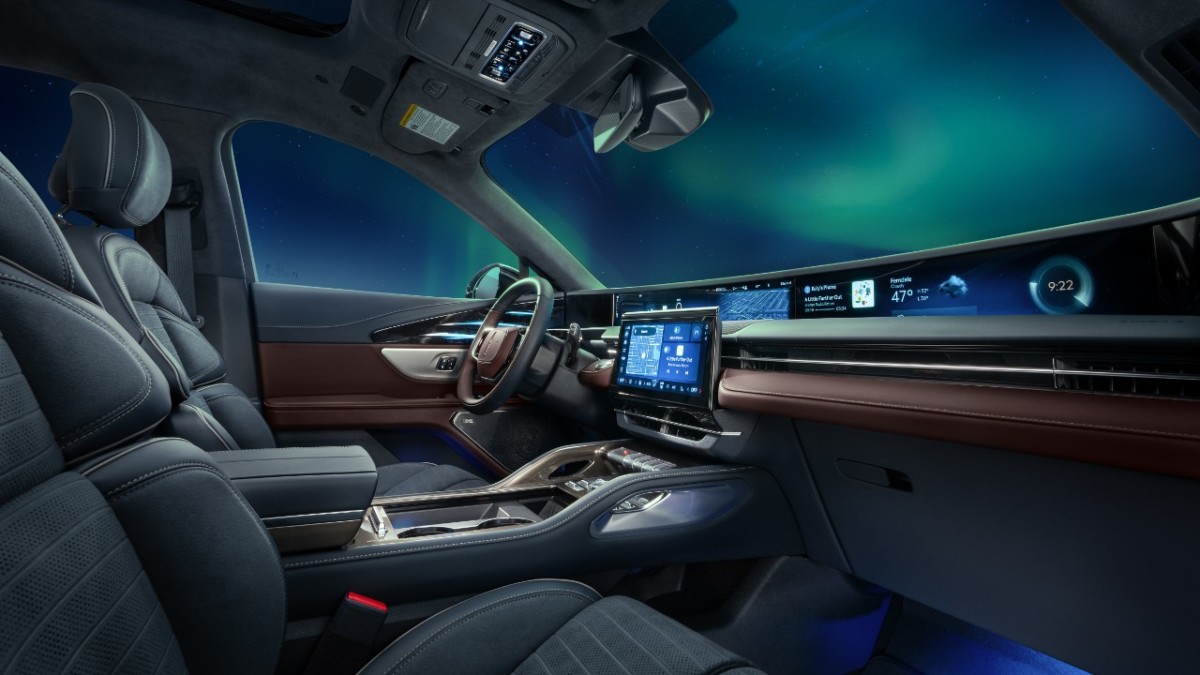 Lincoln transforma a aurora boreal em um interior luxuoso