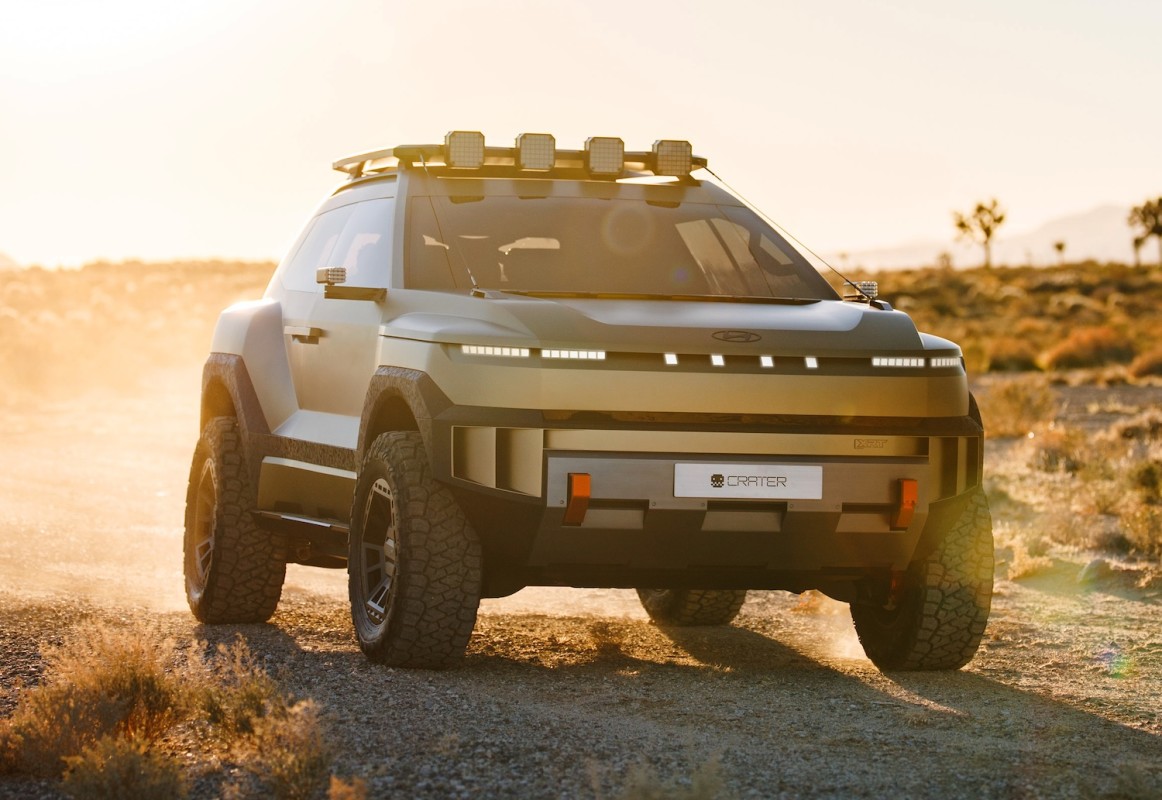 Hyundai Crater estreia parecendo pronto para comer Broncos e Wranglers no café da manhã