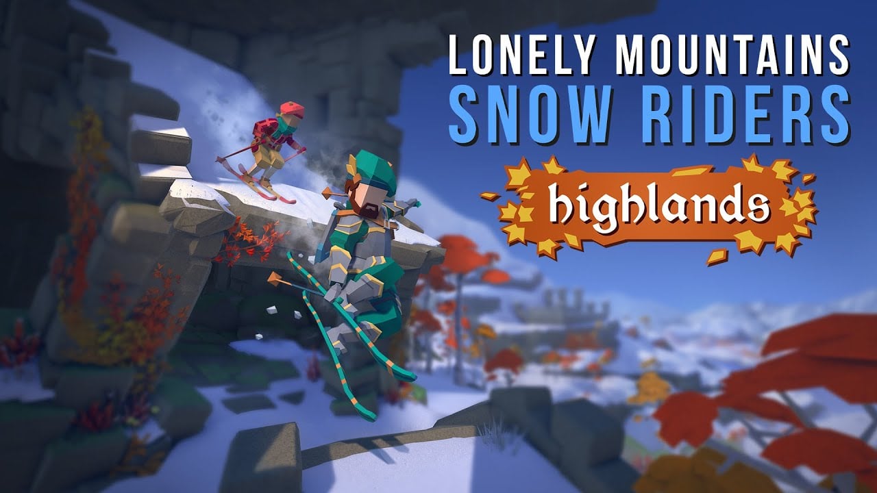 Lonely Mountains: Snow Riders chegando ao PS5, DLC ‘Highlands’ agora disponível